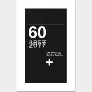 60th Anniversary  Helvetica Typeface Posters and Art